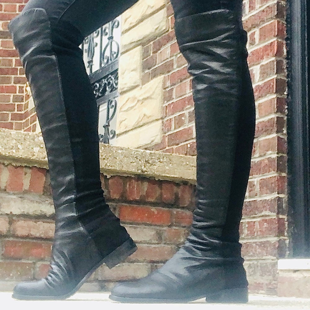 COPY - STUART WEITZMAN over the knee 5050 boots N…